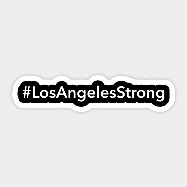 Los Angeles Strong Sticker by Novel_Designs